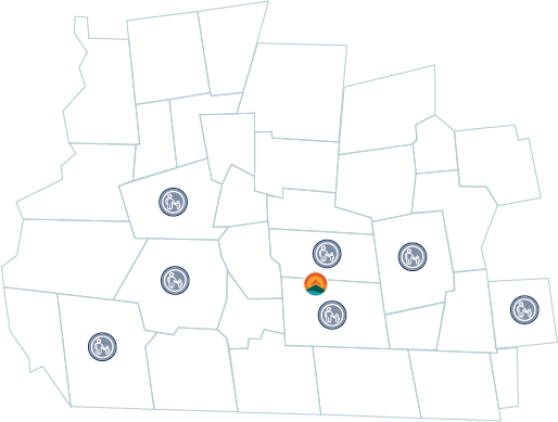 Map showing Family Fun hot spots