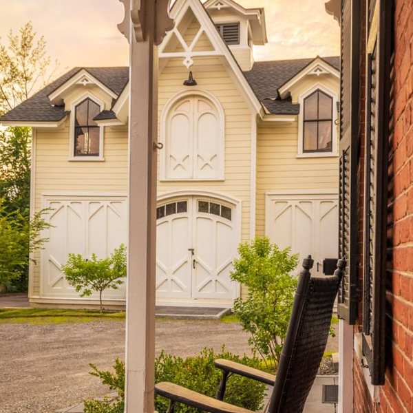 Burrell House carriage house exterior