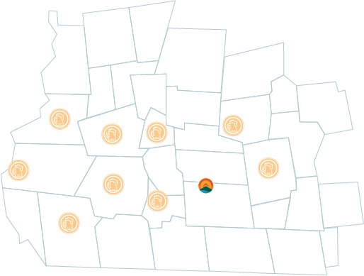 Monadnock regional map with breweries, wineries and distillers called out.